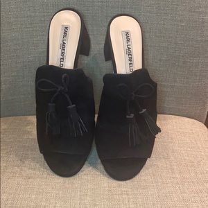 Karl lagerfeld sandals! Authentic